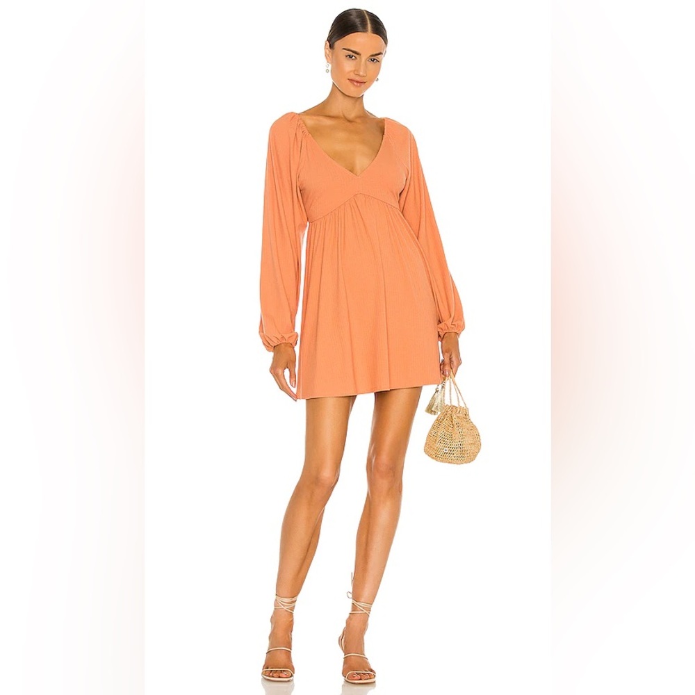 Lovers and Friends Giorgia Long Sleeve Dress Ginger M